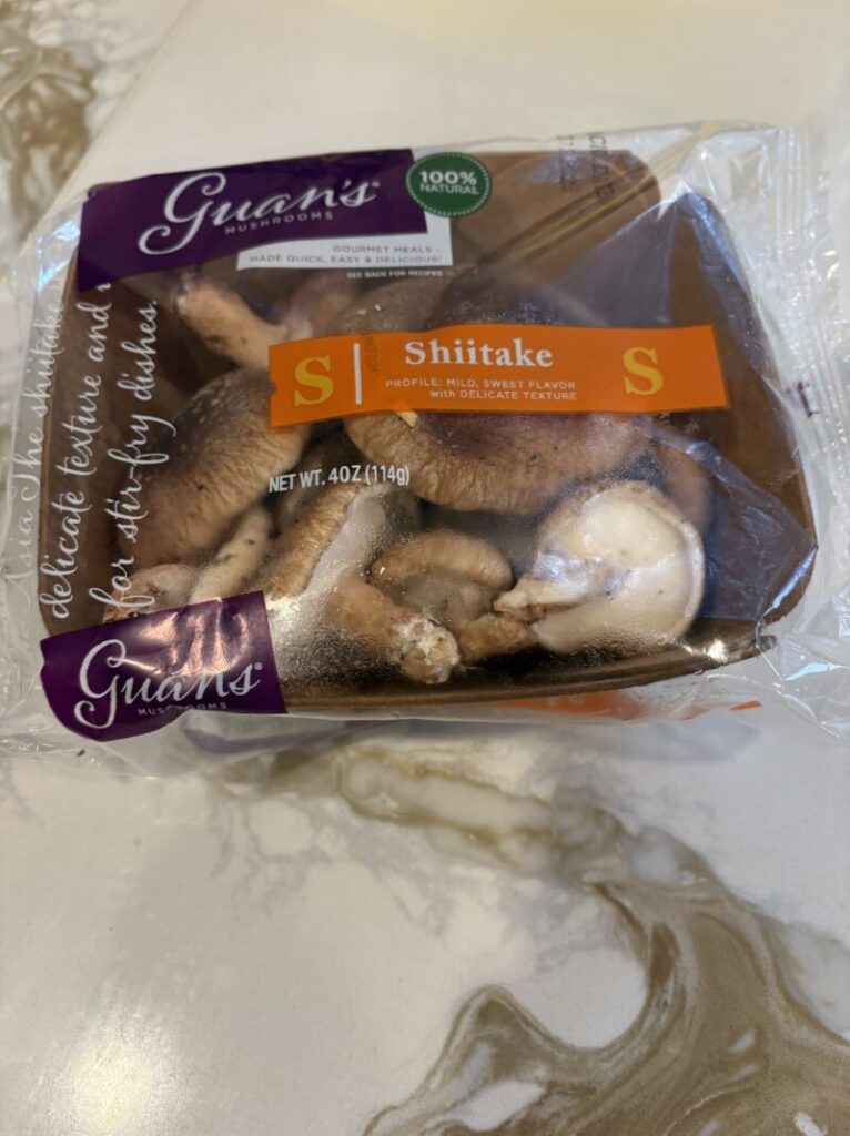 Trader Joe'sで買えるしいたけ