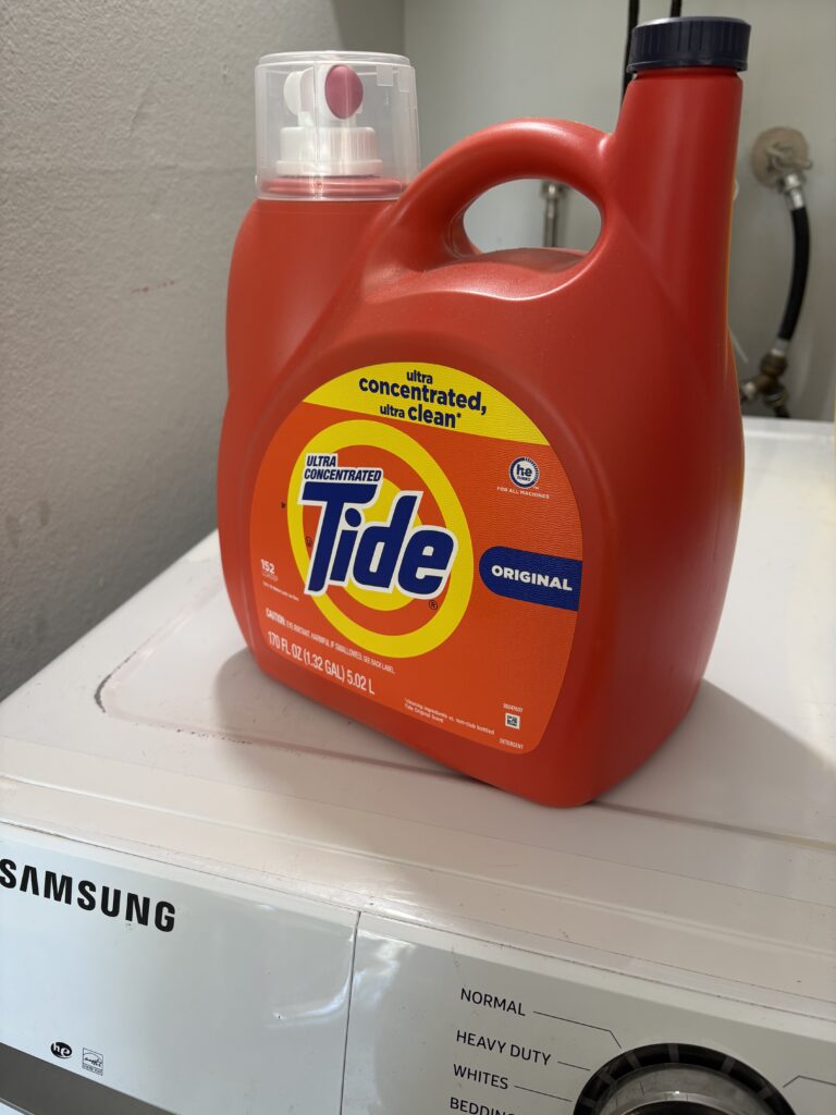 コストコで購入しているTideの洗濯用洗剤