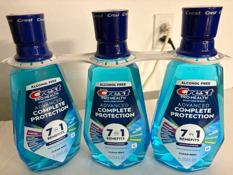 アメリカのコストコで購入したCrest Pro-Health Advanced Complete Protectionマウスウォッシュ
