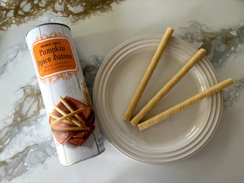 Trader Joe'sの季節限定Pumpkin Spice Baton
